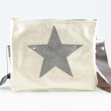 Heart Leather Crossbody Bag