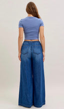 Judy Blue Featherweight Palazzo Jean- Dark