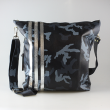 The Offset Stripe Leather Crossbody