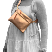 The Metallic Rita Crossbody and Hipbag