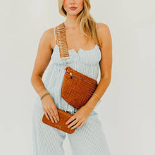Westlyn Woven Bum Bag - TOP SELLER: Denim Blue