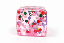 Sugarplum Sparkle Christmas & Holiday Cube Squishy Collection: Clear Snowflake cube