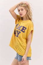 Game Day Ribbed Knit Top: BLACK