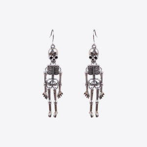 Skeleton Alloy Earrings