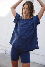 Free People Hot Shot Reversible Set- Navy