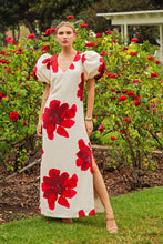 Red Floral Dress