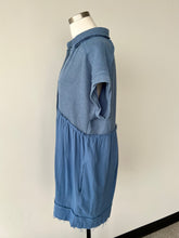 Washed Denim Romper
