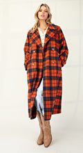 Plaid Long Coat