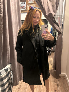 Black Twofer Coat