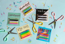 Anxiety Pen Set (gifts, pens, stationery, mental health)