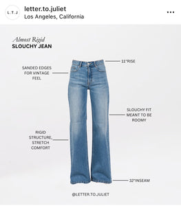 LTJ High Waist Slouchy Jean