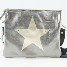 Heart Leather Crossbody Bag