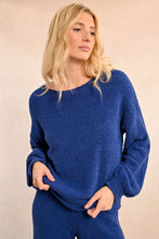 Cobalt Soft Plush Knit Sweater