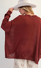 Mahogany Knitted Sweater