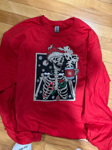 Red LS Skull Mug Tee