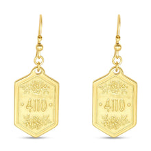 Earring (Original/Gold) French Hook - Isaiah 41:10