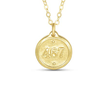 Necklace (Petite/Gold) - Philippians 4:6-7