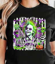 Beetlejuice LS Black Tee