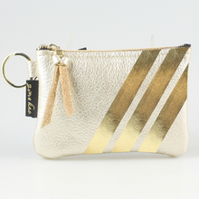 The Kara Wallet: 3 Side Stripes