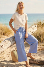 Relaxed Polka Dot Wide Leg Pants: RED/WHITE