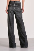 Grey Wash Elastic Jeans