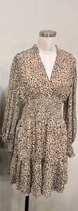 LS Cheetah Dress