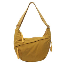 Crossbody Dumpling Bag Moon Shoulder Sling Casual: Yellow