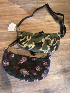 Shirley Sherpa Crossbody- Camo