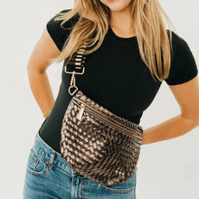 Westlyn Woven Bum Bag - TOP SELLER: Taupe