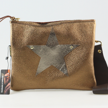 Heart Leather Crossbody Bag