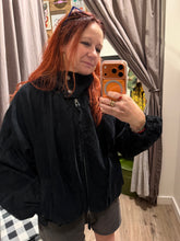 Free People Chelsea Funnel-Neck Oversized Jacket