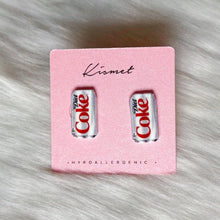 Diet Coke Girlie Stud Earrings