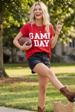 Game Day Ribbed Knit Top: BLACK