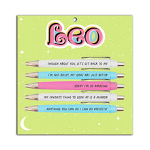 Leo Pen Set (astrology, zodiac, gifts, pens)