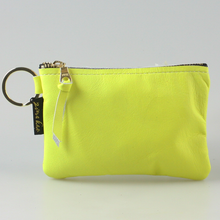 The Neon Leather Wallet