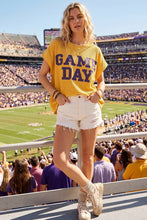 Game Day Ribbed Knit Top: BLACK