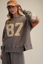 LS 87 PATCH TERRY PULLOVER