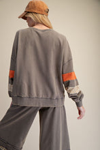 LS 87 PATCH TERRY PULLOVER