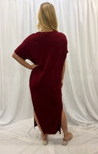 Burgundy Maxi Dress