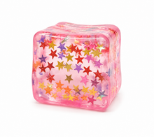 Sugarplum Sparkle Christmas & Holiday Cube Squishy Collection: Pink Santa