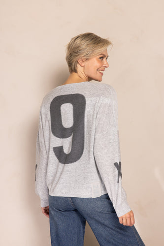 9 Grey Sweater