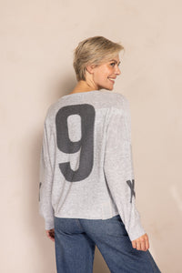 9 Grey Sweater