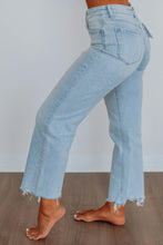 Aileeah High Rise Slim Wide Leg Denim