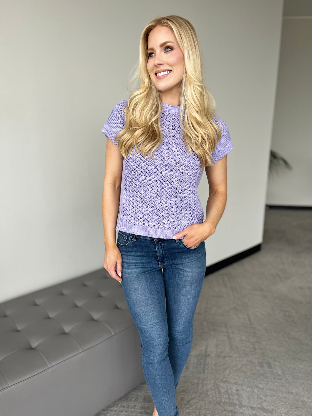 Lilac SS Sweater