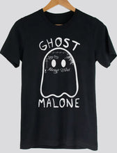Ghost Malone Tattoos Music Halloween Graphic Tee Shirt