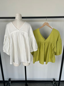 Kiwi Vneck Top