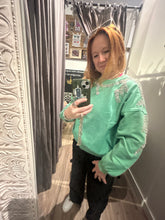 Paisley Rhinestone Sweatshirt