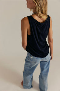 Free People Easy Tank- Black