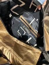 Metallic Gold Puffer Bag