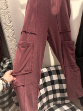 Dark Cherry Knit Bottom
